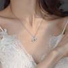 Colorfast Universe Planet Pendant Necklace - Women's Unique Temperament Design with Inlaid Collarbone Chain