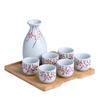 Japanese Sake Set Ceramic Retro Home Sake Bottle Warm Wine Cup Gift
