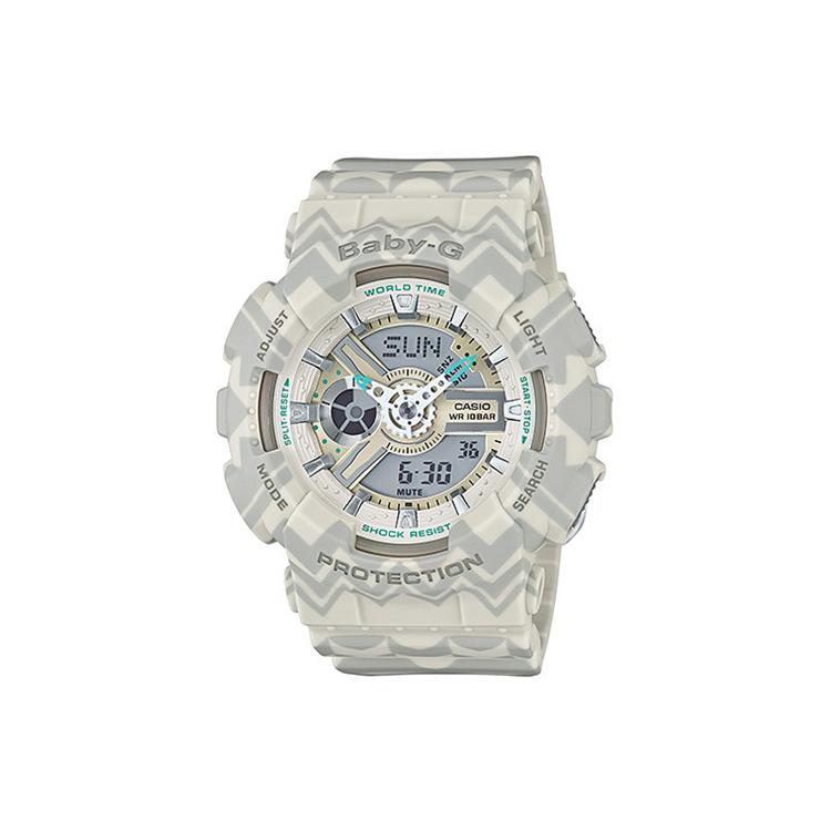 CASIO Women s BABY-G White Watch BA-110TP-8A BA-110TP-8A White Watch Case