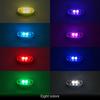 1/6pcs Wireless LED Strobe Lights with Remote Control, 8 Colors USB Charing Waterproof Emergency Warning Lights
