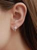 Primaute Petit Ribbon Pearl Earrings