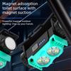 USB RechargeableLEDWork Headlamp with Battery Indicator Hands Free Magnetic Design AdjustableAngle Headlight for Fishing Camping