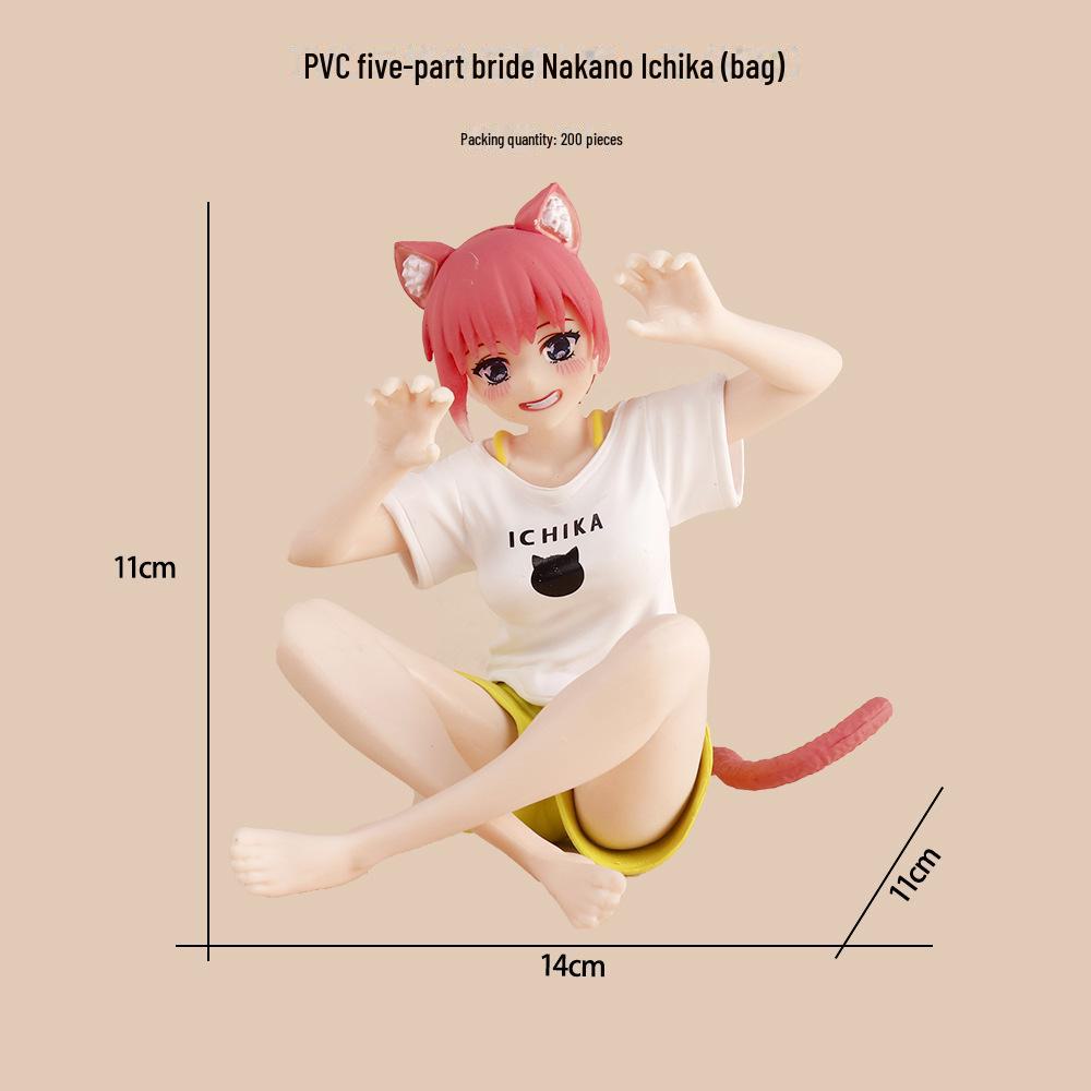 

«Квинтэссенция цветочных аниме-фигурок»: Украшения Накано Нино и Мику