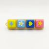 3D-printet Tastatur Fidget Legetøj 3/4/5/9 Taster Tastatur Finger Klikker Legetøj Afstressningsknap Fidget Legetøj Stresslindring Skrivebordslegetøj