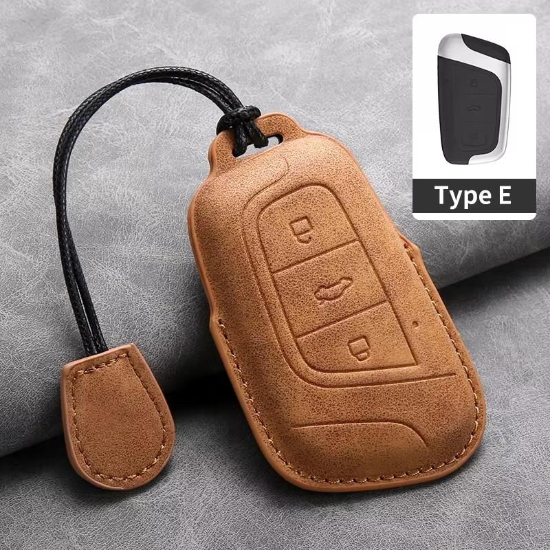 Car Key Case Cover For Chery Tigo 8 Plus Arrizo E 5 8plus 5x Anti-Scratch Durable Car Keychain Protector Shell Holder Accessorie