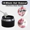 10ml Mini Nose Wax Warmer , USB Fast Heat Smart Constant Temp Silicone Pots Travel Size Unisex Suitable for Different Body Parts