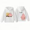 Potdemiel SpongeBob and Patrick Children's Hoodies 3-12Y, Sports Casual Cute, Autumn Winter Warm Hoodies