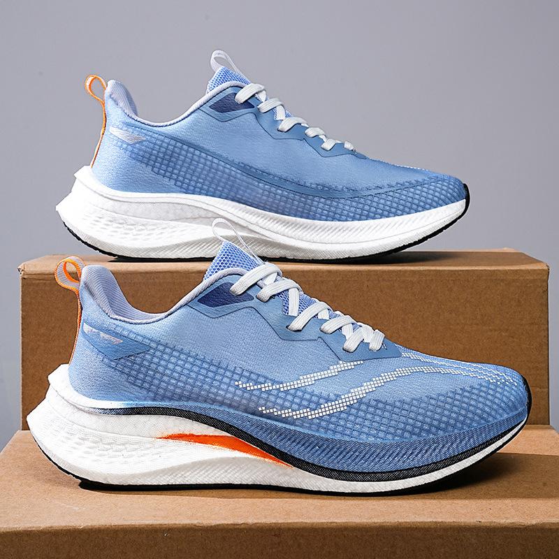 Running shoes summer breathable non-slip new ultra-light carbon plate professional racing casual sports shoes