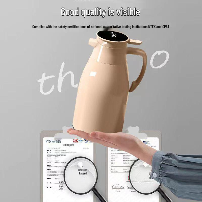 Smart Large-Capacity Insulated Kettle & Thermos for Hot Water