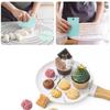 Set(15PCS) Stainless Steel Decorative Nozzle Set Plastic Scraper Flower Bag Cream Spatula Household Baking Tools