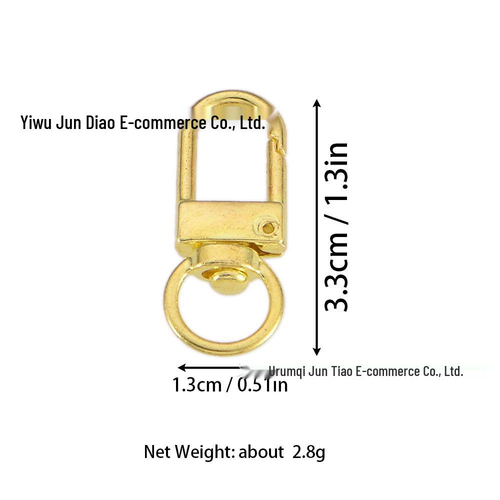 U-Shaped Keychain & Handbag Hook Hardware for Dogs