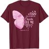 Spanish Religious Verse Butterfly Graphic Tee Men Christian Faith Themed Casual Tshirt