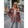Autumn New Women's Leopard Print Long-sleeved Jacket Coat for Women