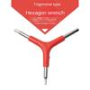 1 Y-shaped Bicycle Hexagonal Wrench 4mm 5mm 6mm Road Bicycle Hexagonal Wrench Tool Convenient and Practical Riding Accessories