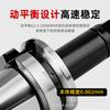 BT50-ER Collet Chuck Holder: Carburized & Blackened with ER Spring for CNC Machining