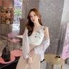Wearing Hong Kong Style Internet Famous Versatile Vest with Camisole Outside for Women