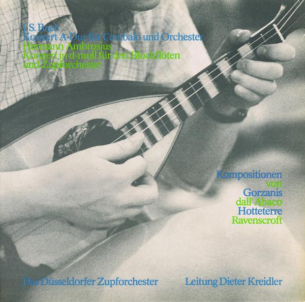 

LP Record DSSELDORFER ZUPFORCHESTER JOHANN Konzert ADur Fur Cembalo Und Orche 6621303 Alternum 1976 Germany Classical Used