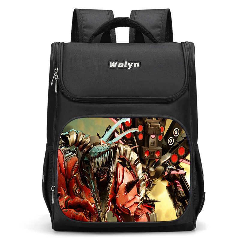 Trendy Oxford Cloth Backpack For Elementary School Students Large Capacity Design