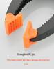 Adjustable Ratchet Woodworking G Clamp: Universal Clip Tool for Wood Board Fixing and Quick Pressure Tightening