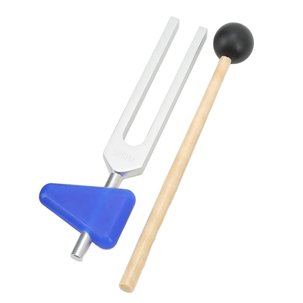 Yoga Tuning Accurate 528Hz Vibration Stress Relief Lightweight Portable Fork Tuning Fork Kit for Yoga Meditation 528Hz