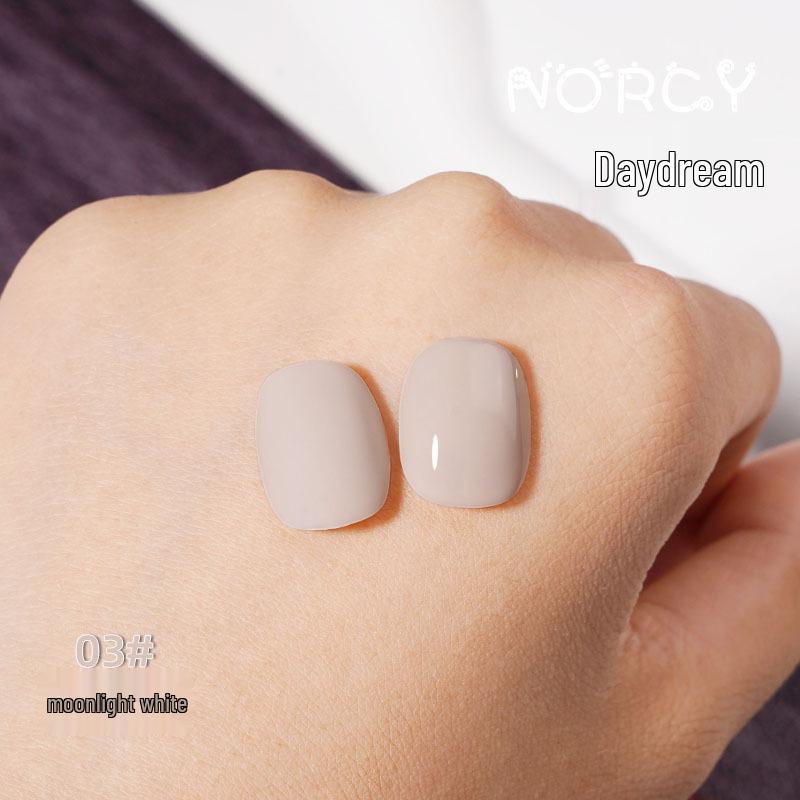 

Daydream Nude White Гель-лак для ногтей - Вдохновленный соевым молоком, Световая терапия, Популярный молочно-белый оттенок