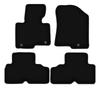 BASIC Black Velour Floor Mats For: Kia Carens IV Minivan (2013-2018)