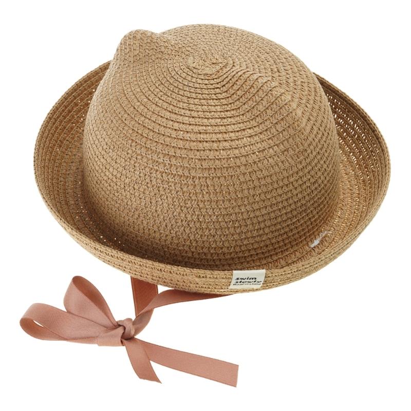 

Fashionable Straw Hat with Adjust Strap Kids Straw Hat Stylish Straw Hat Breathable Baby Sun Protections Hat for Child хаки