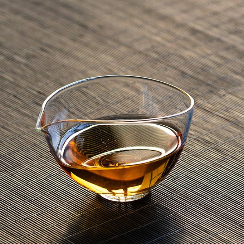 Japanese Style Glass Matcha Chawan Matcha Bowl Fair Cup Tea Pitcher Tea Divider Chahai Kung Fu Tea Ceremony Accessories New