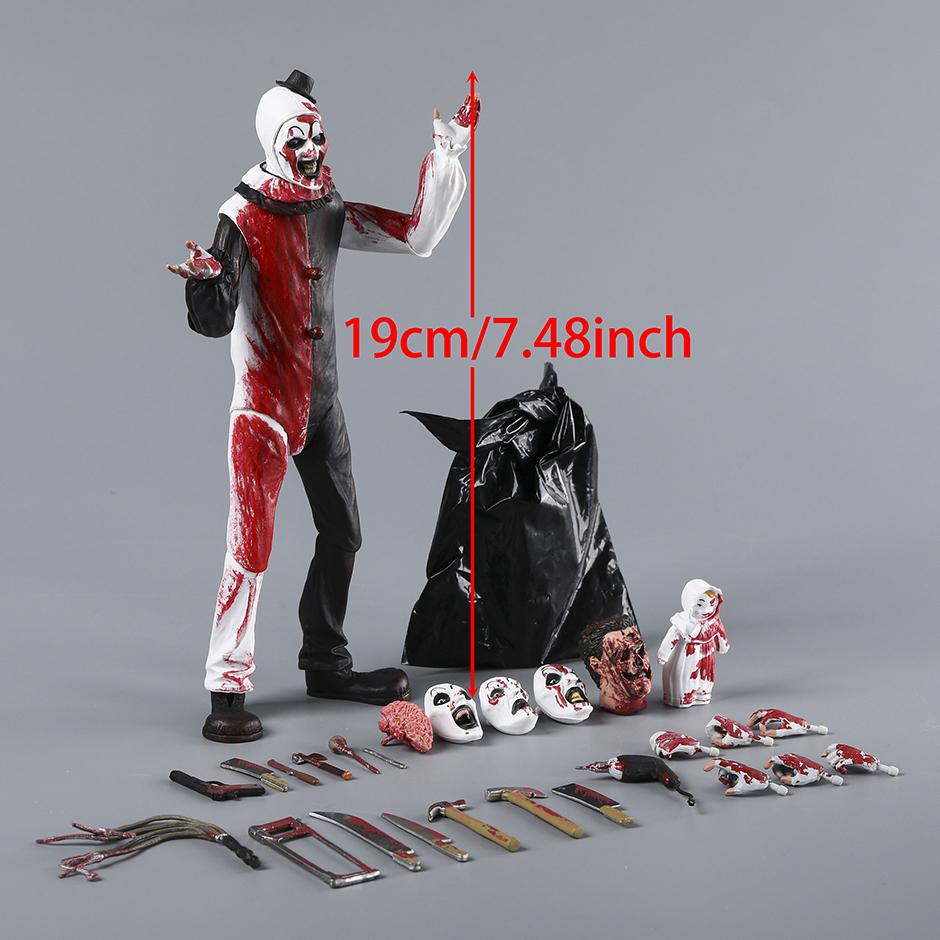 NECA Terrifier Art The Clown Blood Soaked 7 Action Figure 19cm