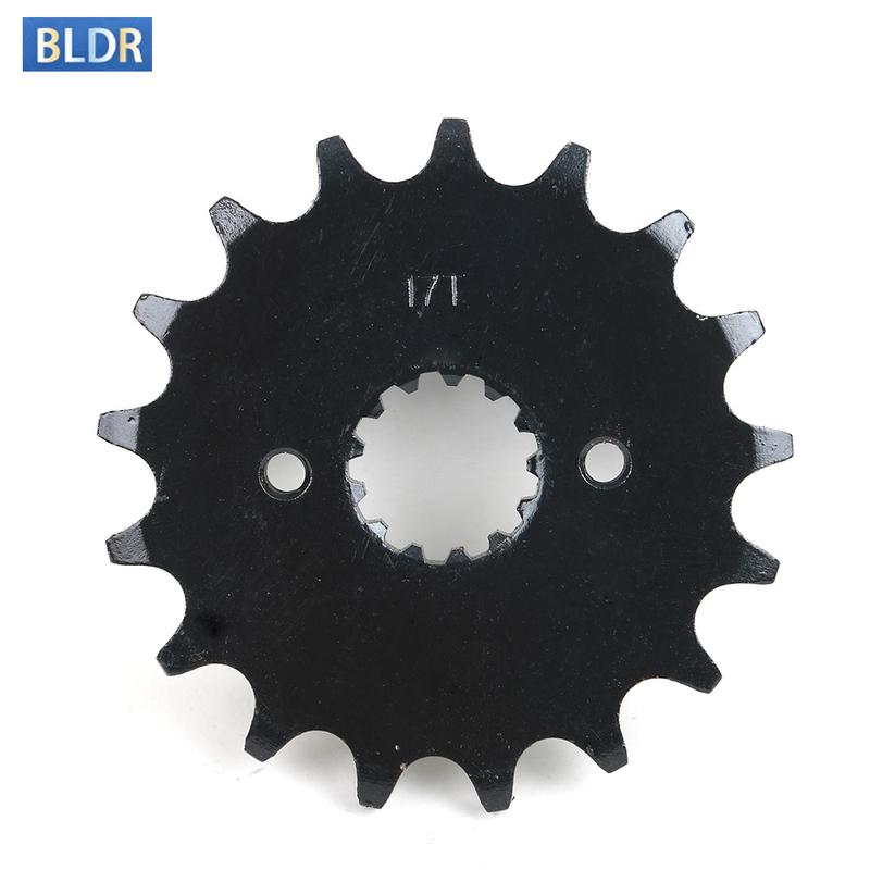 530-17T 530 17T 17 Tooth Front Sprocket Gear Wheel Cam For Kawasaki GPZ400 KZ400 GPZ 400 KZ 400 Z500 6 Speed Z500B Z 500 Z550D