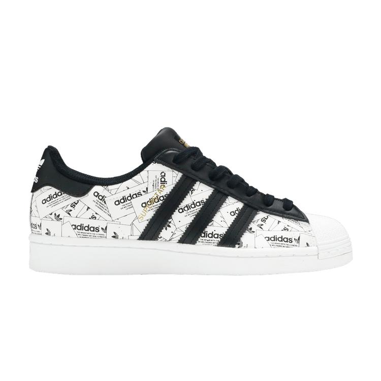 Adidas Superstar Reflective All-Over Print 35