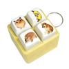 Mechanical Keyboard Fidget Keychain Clicker Toy Stress Relief Sound Button Keycap Toy For Kids Adults Anxiety Relief Gift