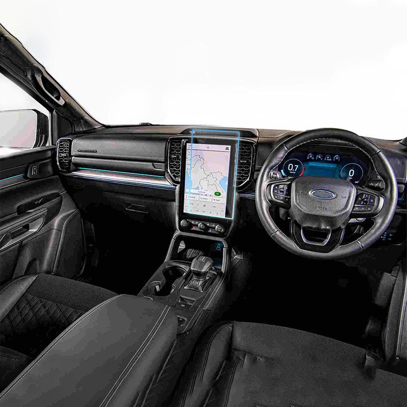 Ford Everest 2024 10" Console Navigation Tempered Glass Film