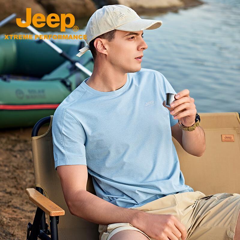 JEEP Men s Quick-Dry Outdoor T-Shirt L
