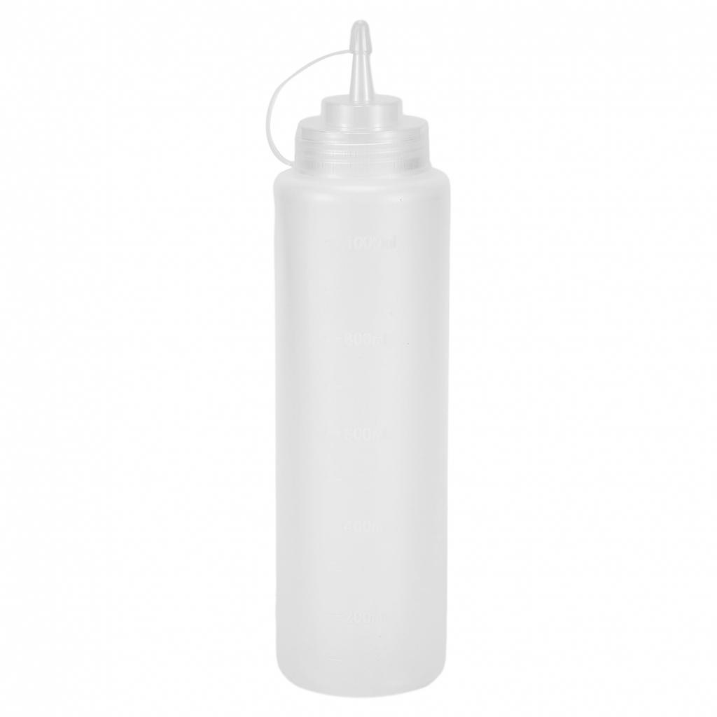 Praktische Plastik-Quetschflasche für verschiedene Würzmittel mit 480 ml Fassungsvermögen