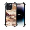Etui Do Iphone 14 Pro Max Ibizu Dropguard Ultra Z Magsafe, Barwy Szkła, Pustynny Spokój