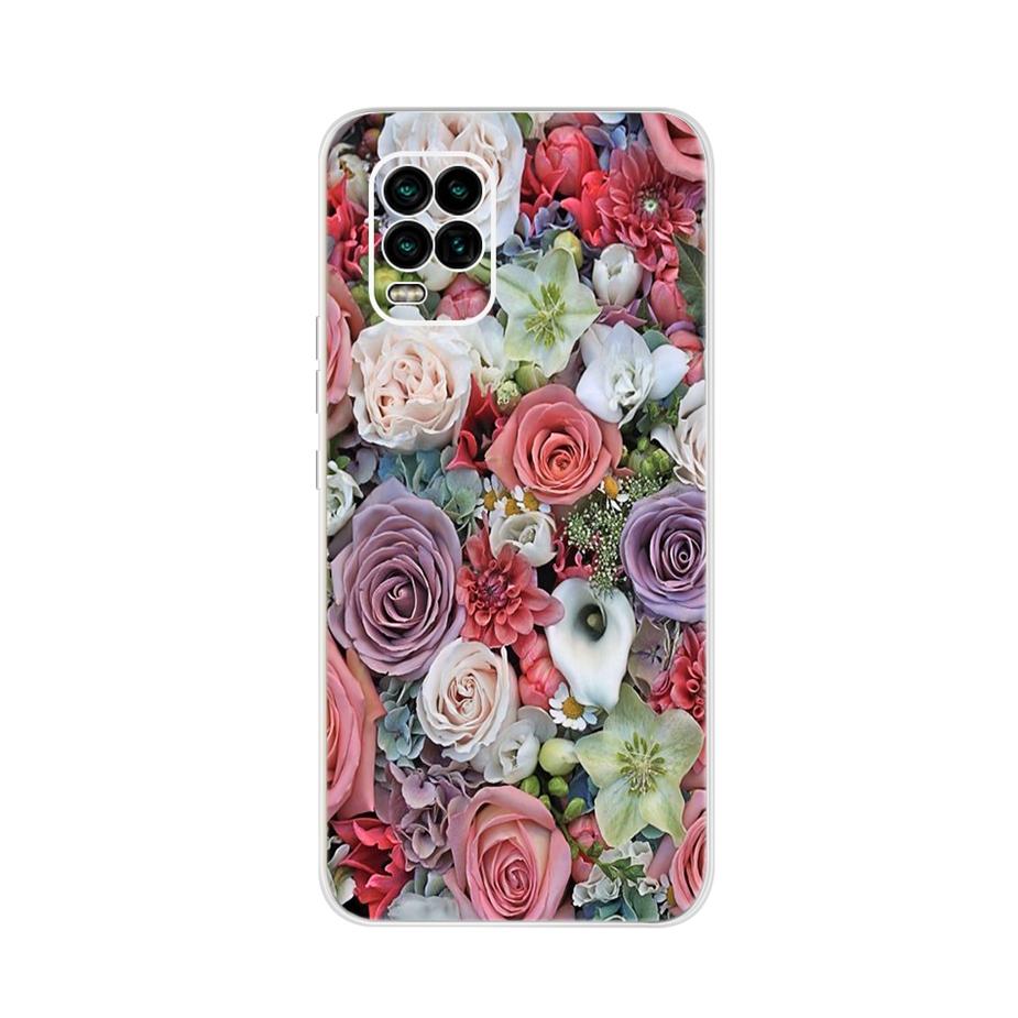For Xiaomi Mi 10 Lite 5G Case Cute Cat Butterfly Soft Silicone Phone Cases For Xiaomi Mi 10 Lite 10Lite Back Cover Fundas Bumper