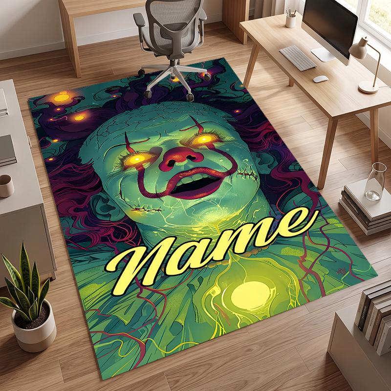 Pennywise (14) Personalizowany dywanik biurowy z imieniem Stylowa dekoracja do salonu, sypialni, kuchni