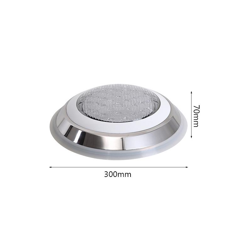 Swimming Pool Wall Light 12V Colorful Changing RGB LED Underwater Lamp Wall Mounted Fountain Lighting with Remote Control