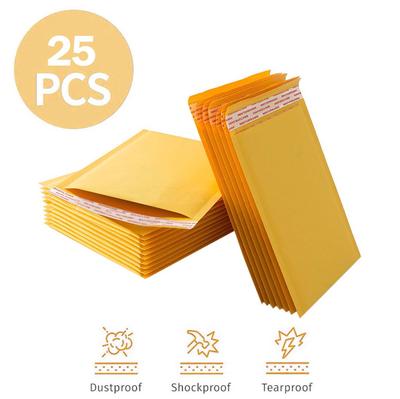 (SU)25 ks bublinkové poštové zásielky Polstrované obálky s podšívkou Poly Mailer Samolepiace