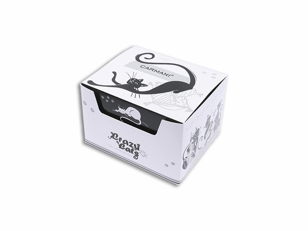 Komplet 2 Szt Filiżanki Espresso Ze Spodkami Koci Świat Koty Carmani Dar