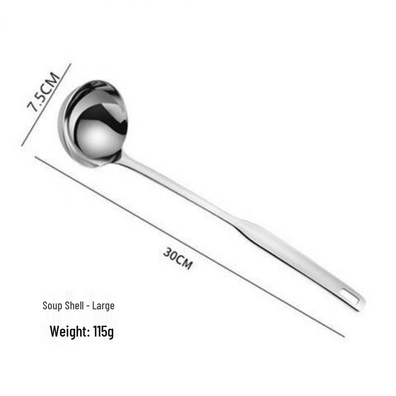 Stainless Steel Soup Ladle and Colander Holder Stand for Restaurants