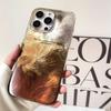Ice Coffee Gradient Case for iPhone 16/17 Pro Max - High-End Texture