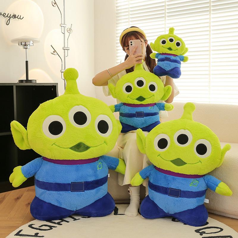 Story Alien Toy Plush Doll Cute Three Eyed Monster Soft Toy For Kids Collectors