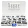 140pcs Resilience Parallel Pins Carbon Steel Round End Flat Keys Flat Pins  Industrial Maintenance