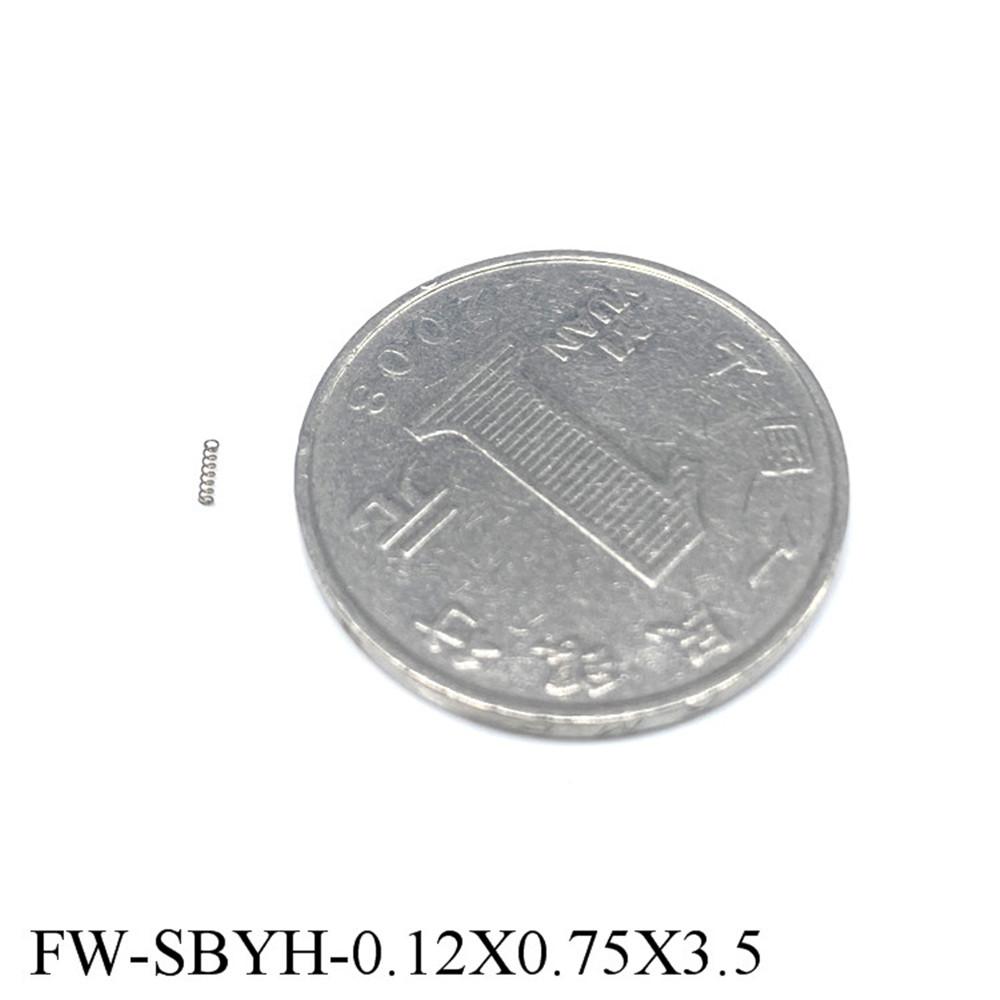 10pcs Watch Spring Precision Small Spring Strap Button Springs Wire Diameter 0.12-0.15MM