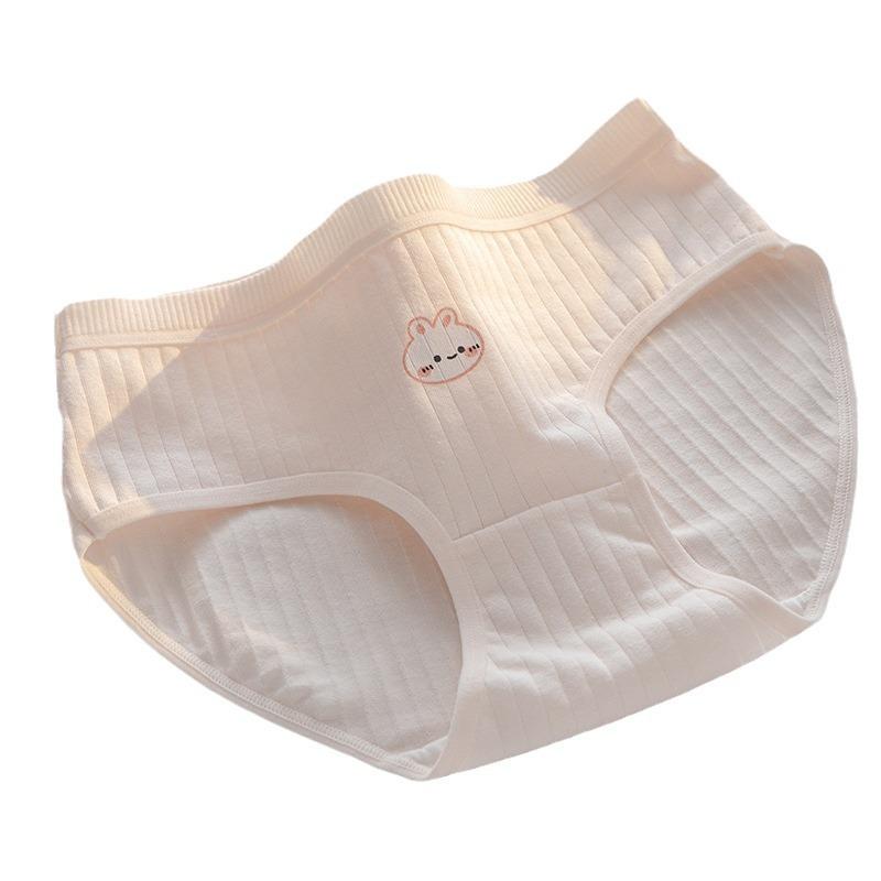 Cotton underwear for girls, pink cute girl underwear, pure cotton 7A antibacterial crotch triangle underwear for students 6pcs