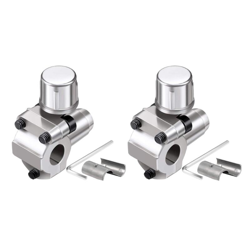 Line Tap Faucet Adapter Kit with Spanner Zinc Alloy Refrigerator Piercing Puncture Adapter Piercing Line Tap Kit