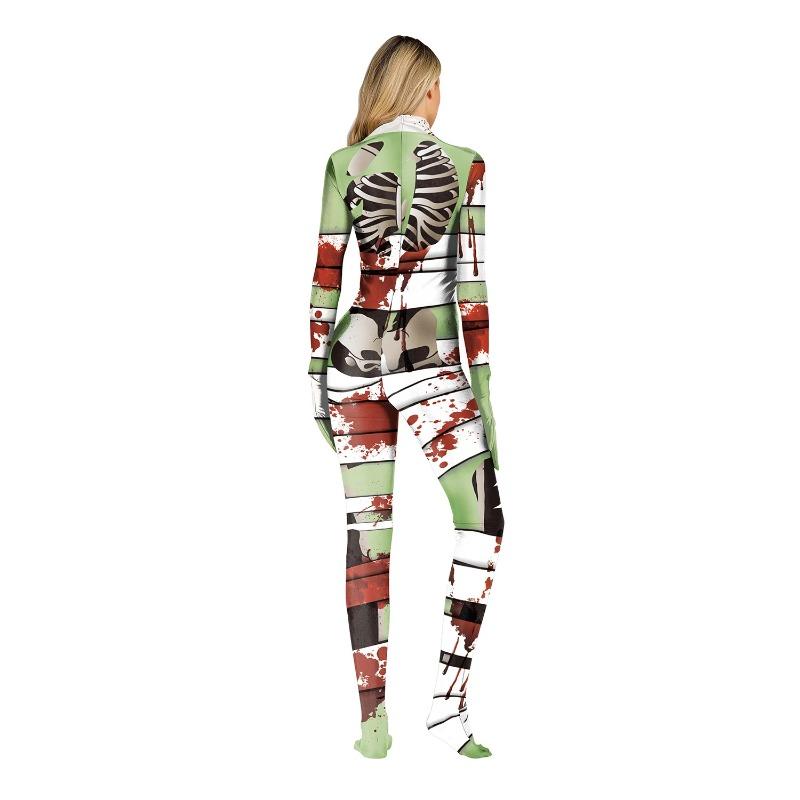 Art The Clown Cosplay Movie Costume Halloween Carnival Bodysuits Scary Fancy Day of The Dead Dress Up Party