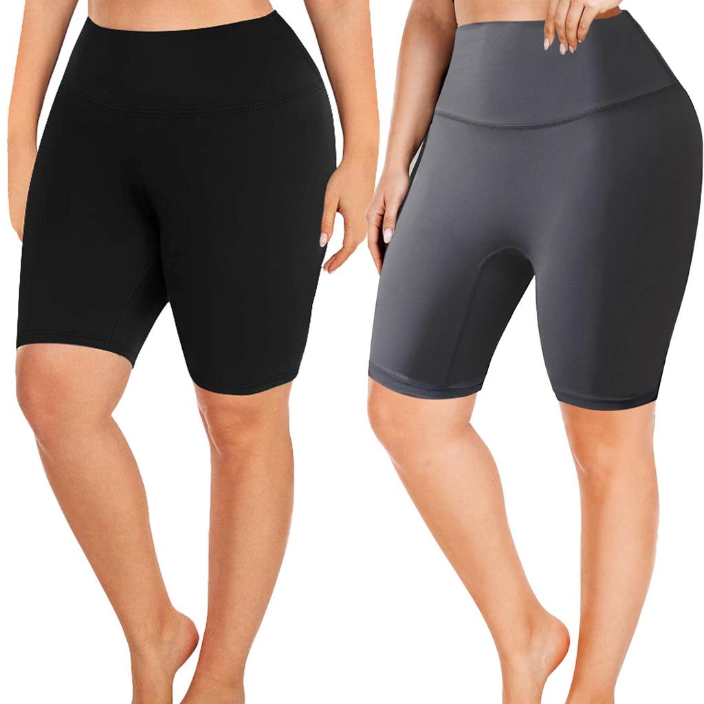 Letnie legginsy z wysokim stanem dla kobiet w dużych rozmiarach - Elastyczne spodnie do jogi i sportu